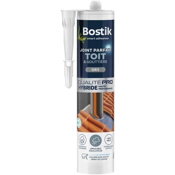 BOSTIK Joint parfait Dach und Regenrinne grau - Kartusche 280 ml