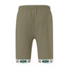 Men's Cotton And Linen Solid Color Lace-up Sweatpants Men's Shorts Casual Pants