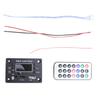 ABUO-Bluetooth Module Car Audio Bluetooth Mp3 Decoder Board Mp3 Decoder Power Amplifier Board External Microphone Function
