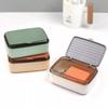 2025 Hot Double-layer Soap Box Household Bathroom Non-punching Hollow Drain Soap Box with Cover Dust Soap Box Holder