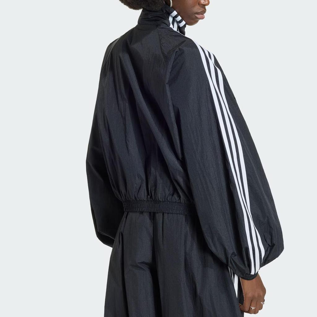 adidas Originals Woven Oversized Track Jacket Black Women KY5045