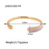18K Gold Plated Titanium Steel Multi-Layer Diamond & Pearl Women's Bracelet