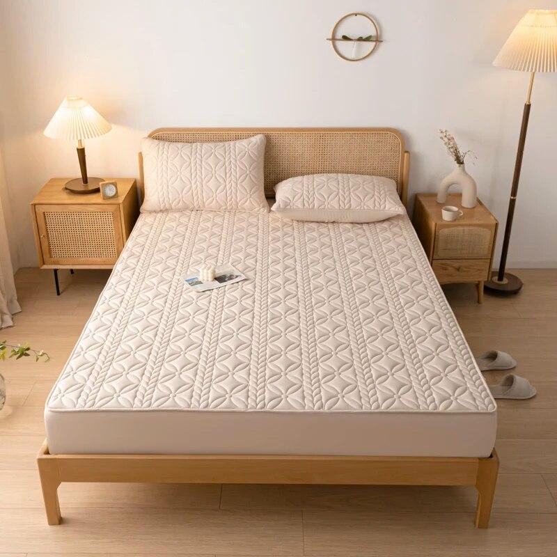 

Класс А для матери и ребенка, стеганая водонепроницаемая простыня 160x200, защитный чехол для матраса, без наволочки 90x190x30cm