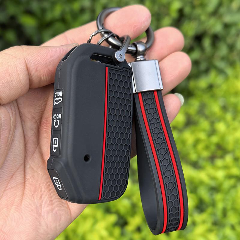 Pouzdro na klíčenku auta Kryt pro Kia K3 K5 Sports Soul Sportage NiroTelluride Carnival Sorento Cerat Seltos Sonet Ceed Xceed Proceed