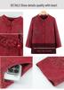 Spring Long-Sleeve Women's Shirt: Lightweight Jacket for Middle-Aged and Elderly Women, Ideal for Spring and Summer, Perfect for Grandmas Aged 70-80.
