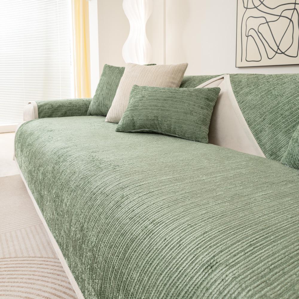 

Скандинавский простой стиль, диванная подушка, четыре сезона, универсальный чехол для полотенец на спинку, ткань, нескользящий чехол для дивана, подушка из синели 70X70