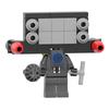 Toilet Man Vs Surveillance Man Building Blocks Figure Toy, Montessori Logic Training Desktop Ornament, Great Gift for Boys and Girls