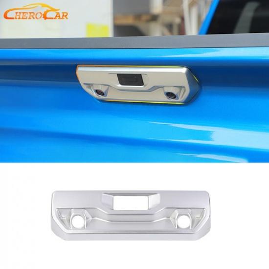 Silber ABS Heckklappengriff Abdeckung Zierleiste Kappe Für Chevy Silverado / GMC Sierra +