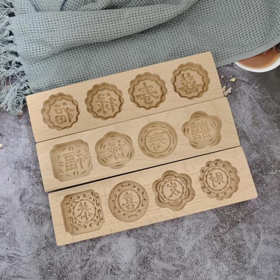 Vzorované vykrajovátka na cukroví potravinářská kvalita Bez BPA Čokoládový dýňový koláč s hladkým okrajem embosovací forma Kuchyňské doplňky