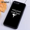 KEEP CALM AND PRACTICE JIU JITSU Phone Case Cover For iPhone 17 Air 16 15 14 plus 12 13 pro max coque Fundas