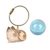 Cat Hair Storage Bottle Transparent Pet Fur Keepsake Keychain for Collecting Cat And Dog Hair Pet Memorial Gift