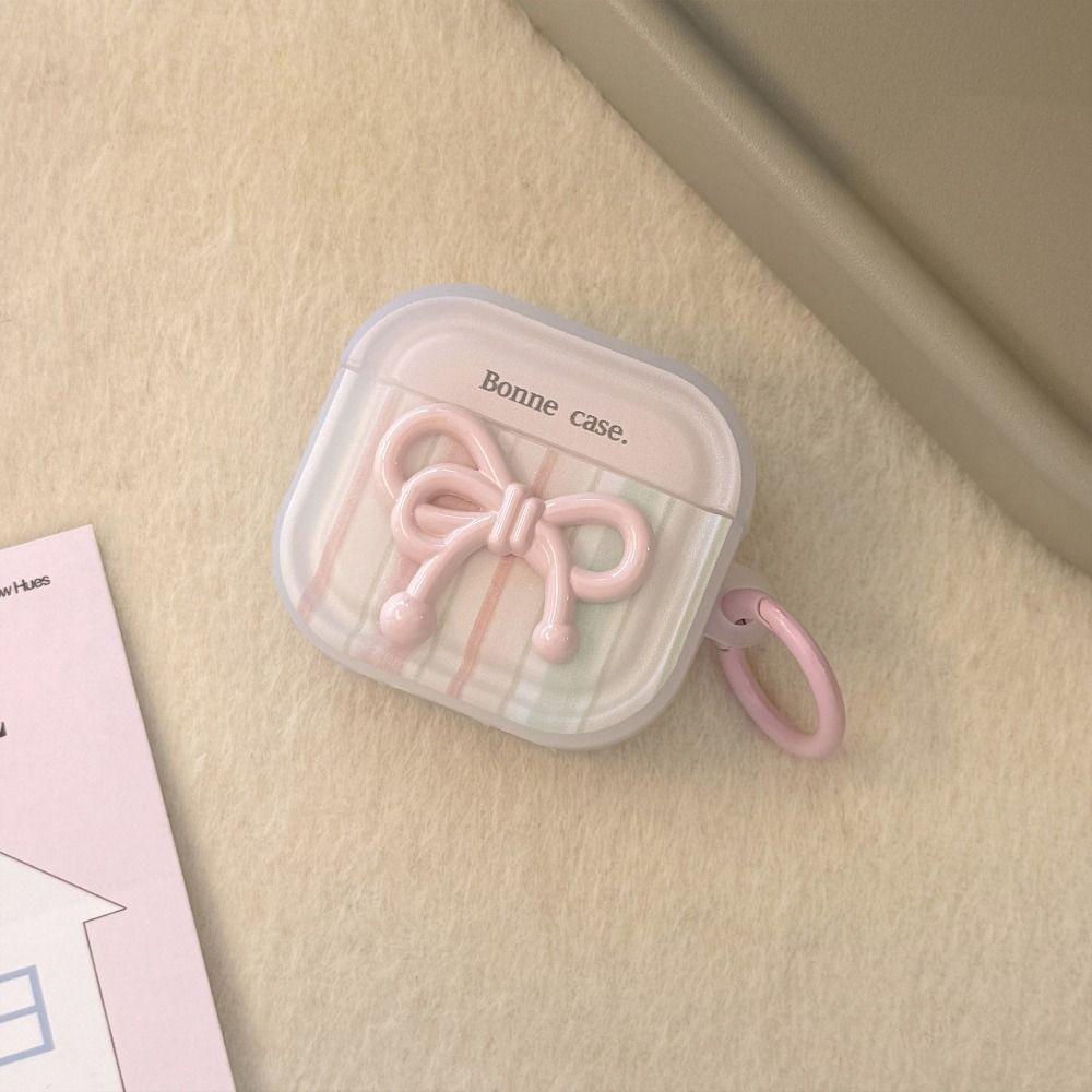 With Hook Headphone Box Cover Protective Shell for Airpods 4/3/2/1/pro2/pro Earphone Accessories