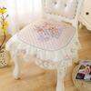 1pc, Four Seasons Polyester Chair Cushion - Anti-Slip Seat Cover for Dining Chairs - Universal Home Decor Accessory