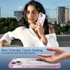 For iPhone 13/14 Magnetic Case TPU+PC Clear Back Phone Cover Reinforced Drop Protection