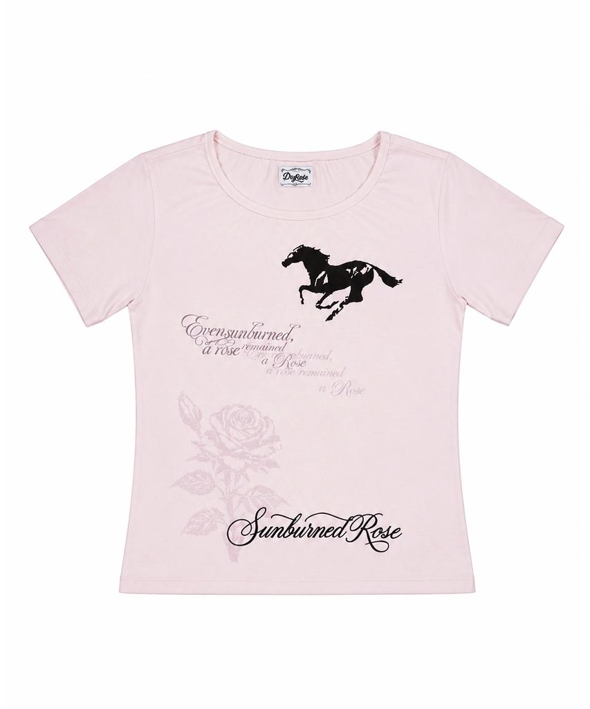 Deulailojeu Sunburned Rose Top (Pink)