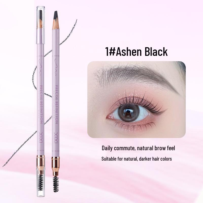 XIXI Angled Eyebrow Pencil with Brush - Natural Brown
