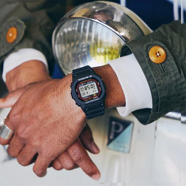 CASIO Special Reissue of the 20 ATM Water Resistant Watch G-SHOCK DW-5000R-1AJF, - Digital, Shockproof, Men's