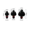 3 Pieces Chuck Key with Ribbed Body Portable Spanner Replacement for Drilling