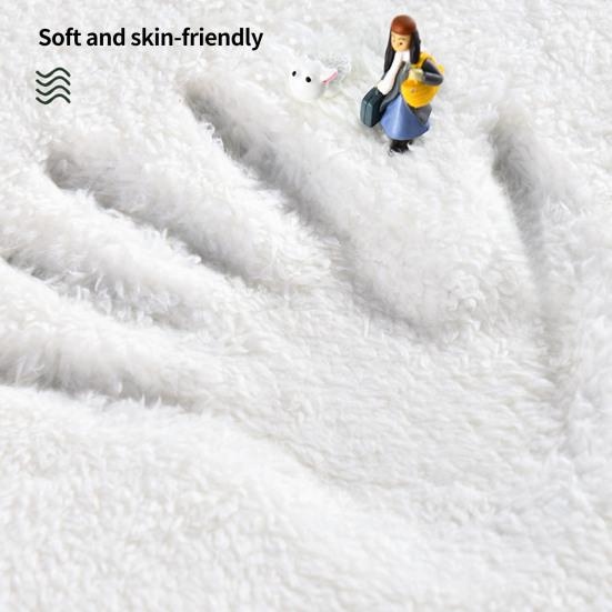 Floor Mat Solid Color Plush Dry Feet Floor Tiles Rug Tear-resistant Protective Square Washable Bedroom Puzzle Rug Living Room Mat
