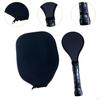 Carbon Fiber Pickleball Sweet Spot Paddle for Beginners and Advanced, Long Handle Racket