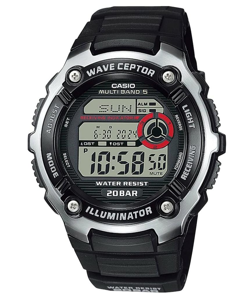 Casio Wave Ceptor Digital Watch Black WV-200R-1AEF Men's