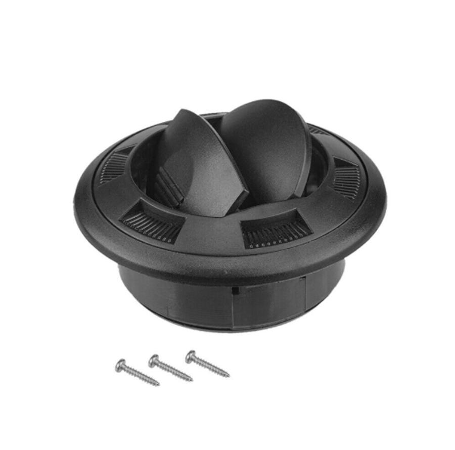 Universal Bus RV Round Air Conditioning Outlet with Honeycomb Grille 75mm 2.95''