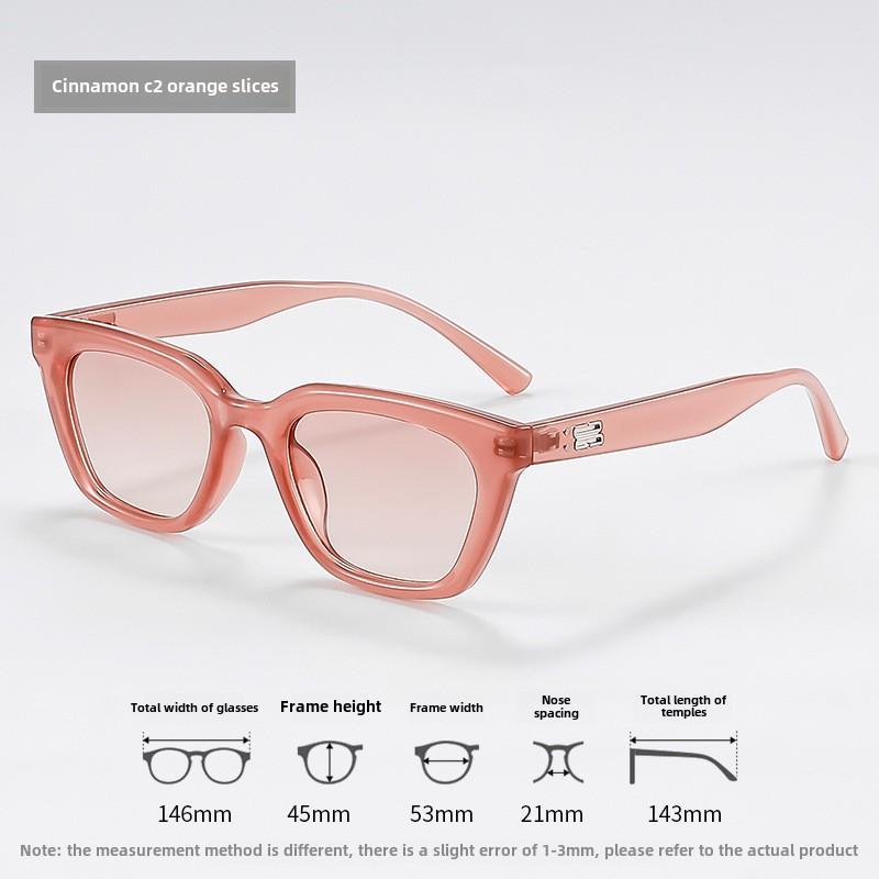 

Персонализированные, модные и стильные разноцветные солнцезащитные очки, большая оправа, устойчивые к ультрафиолетовому излучению и прочные женские солнцезащитные очки