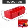 Iron Carrying Case Tool Box Hardware Tool Box Organizer Multifunctional Metal Tool Box Electrician Carpenter Workshop Suitcase