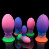 Super Thick Luminous Silicone Anal & Vaginal Dilator Toy for Men and Women