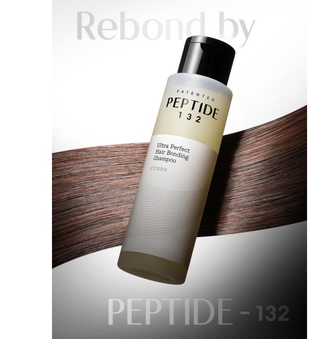 COSRX Peptide-132 Ultra Perfect Hair Bonding Shampoo, 200ml / 400ml