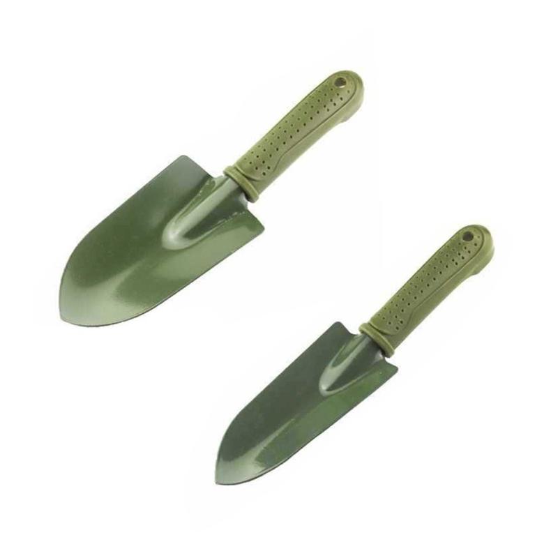 Heavy Duty Garden Trowel And Shovel Tool For Landscaping Soil Cultivation Planting Transplanting Sturdy Iron Materials