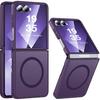 Suitable for Samsung ZFlip 20% Off Foldable Phone Case, Matte Skin-feel Magnetic Protective Cover, Zflip7 Integrated Anti-drop Transparent Case
