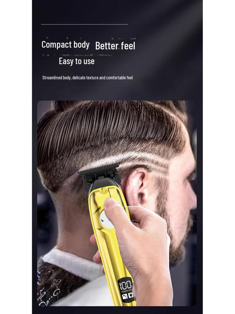 Eco-Friendly Automatic Ceramic Electric Hair Clipper