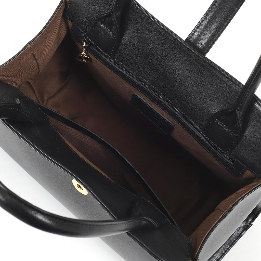 Kitamura Buckle Belt Classic Handbag Black 15151 Y-1458 [Black]
