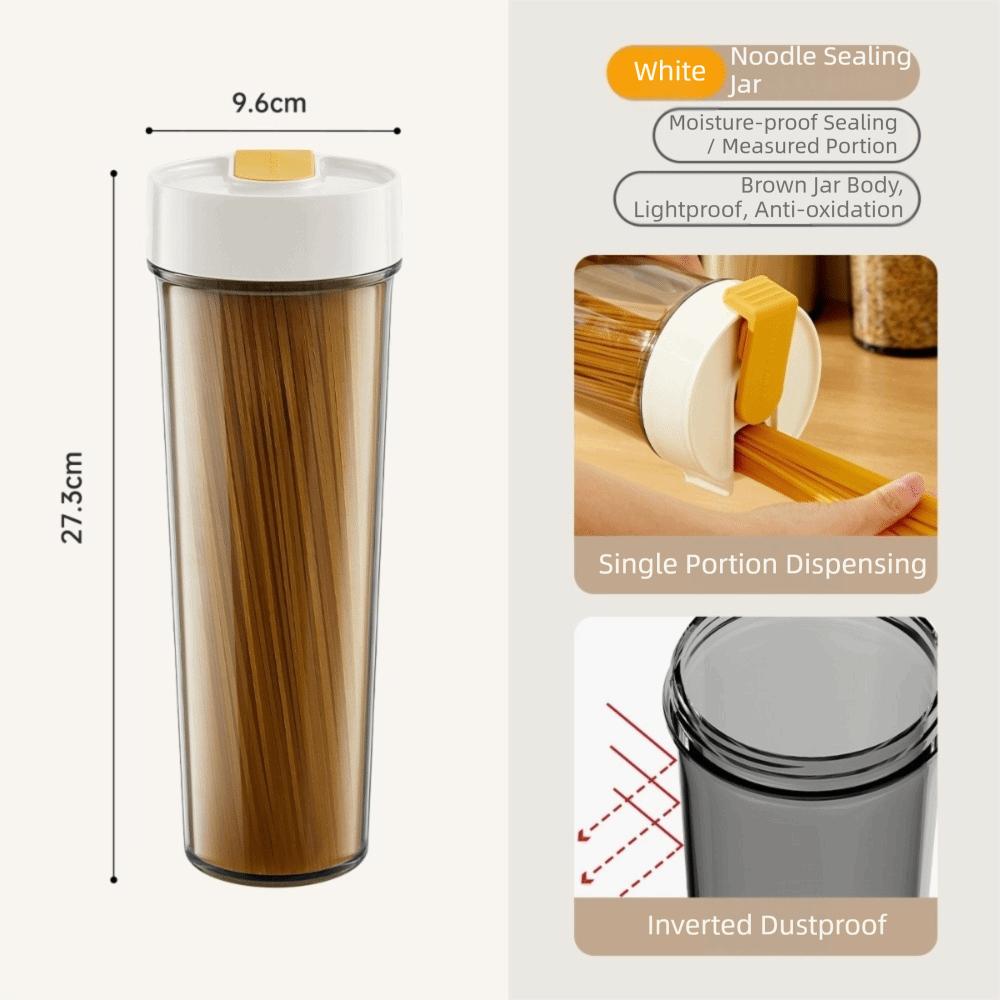 

Moisture-proof Noodles Sealed Can Large Capacity Leakproof Food Storage Boxes Kitchen Storage With Lid Sealed Containers Kitchen белый