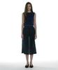 PARTIMENTO WOMEN Studded Knit Sleeveless Top_Navy