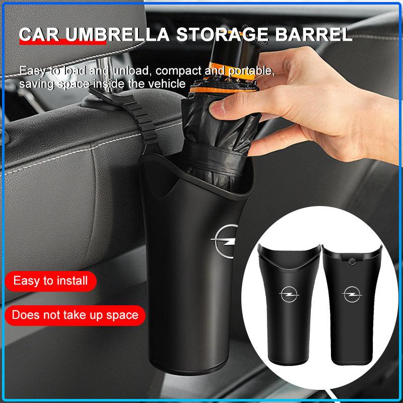 1/2Pcs Car Storage Box Umbrella Garbage Organizer Bucket For Opel Astra H G J Insignia Mokka Zafira Corsa Vectra B C D