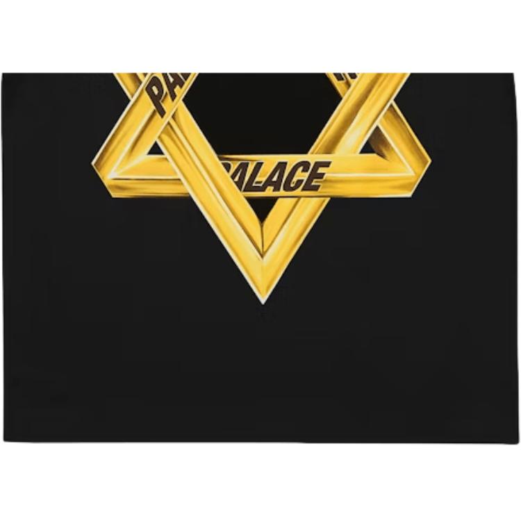 Palace Tri-Gram T-Shirt Black Unisex Tops P29TS091