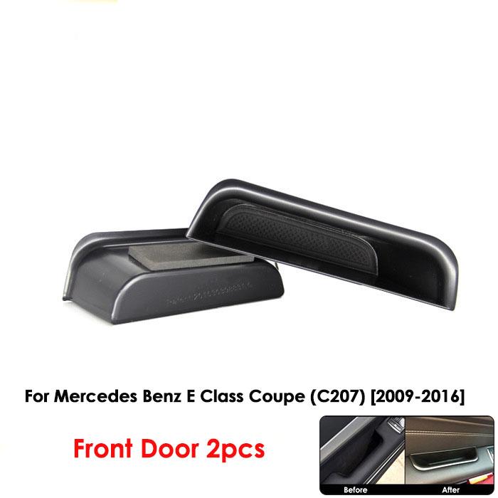 For Mercedes - Benz E Class E200 E260 E300 E320 W212 W213 C207 2009-2015 Car-styling Accessories Door Storage Box Organizer Tray