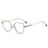 MS 97716 2024 New Kids Cat Eye Metal Thin Frame Children Optical Anti-Blue Light Glasses Eyewear Colorful Design Custom Logo