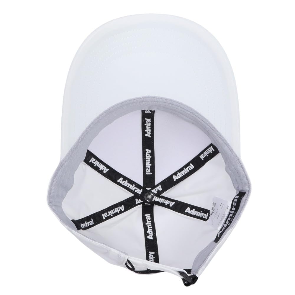 Admiral Golf 2-Way Ribbon Long Visor Cap ADMB4A04 White