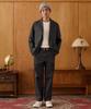 [City Workers] Tapered Cotton Pants [Dark Gray]