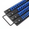 Rack Storage Socket Wrench Holders 1 4 Inch Drive 3 8 Inch Drive 80 Sockets With 3 Socket Rails 1 2 Inch Drive