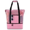Heat Preservation Picnic Beach Bag Women Mesh Transparent Double-layer Swim Storage High Capacity Shopping Waterproof Bags Tote