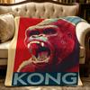 movie K-King Kong-g Throw Thick Comfort Flannel Quilt, Multi-scene Use Indoor Outdoor Daily Nap