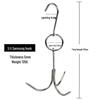 Stainless Steel Meat Hanging Hook for Beef, Char Siu, and Mutton - Slaughterhouse Grade