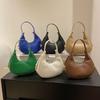 Elegant 2023 Summer New Women's Handheld Underarm Bag Chic Vintage Style Soft Pu Material