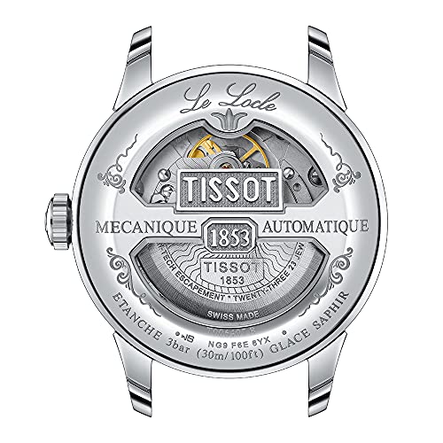 Tissot Le Locle Armbanduhr mit blauem Zifferblatt (Offizieller Import) T0064071104300 Herren