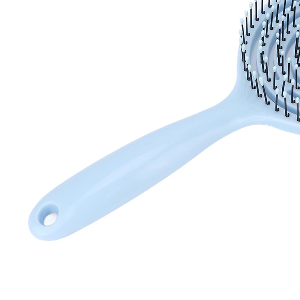 Hair Detangling Brush Round Soft Straightening Salon Detangler Hair Comb for Curly Straight Wet Dry Hair