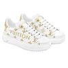 Louis Vuitton Time Out Sneakers 'White With Gold Monogram' Women's 1AAVVQ